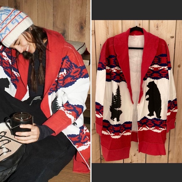 NWT Free People Movement All Team Cardigan in Winter Combo - Picture 2 of 8